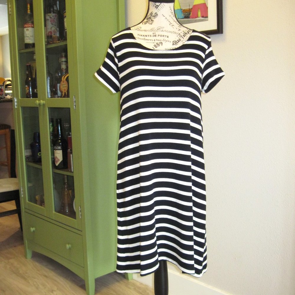Joan Vass Popover T-shirt Dress